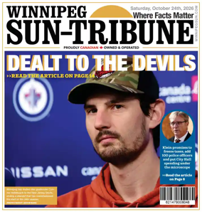 Cover of Winnipeg Sun