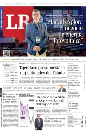 Cover of La Republica (Colombia)