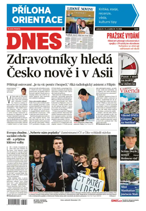 Cover of Dnes Prague Edition
