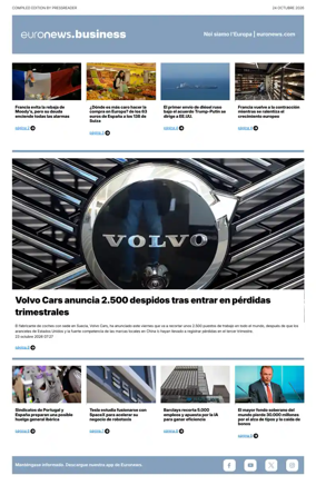 Cover of Euronews Business (Spanish) Compiled Edition
