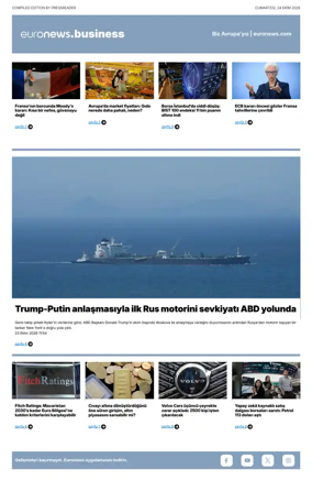 Cover of Euronews Business (Turkish) Compiled Editions