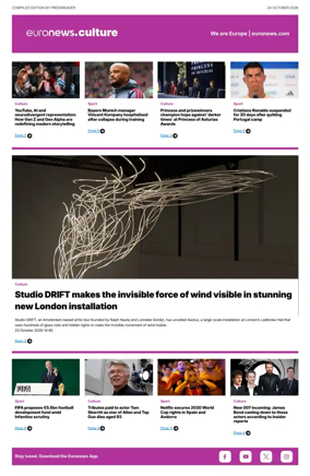 Cover of Euronews Culture and Sport Compiled Edition