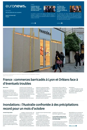 Cover of EuroNews (French Edition)