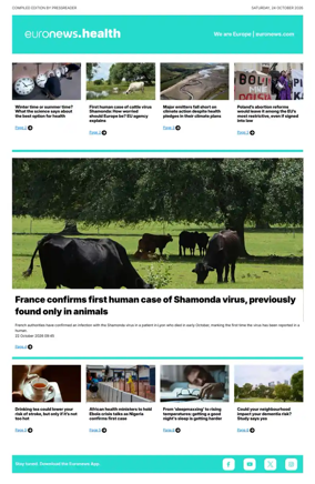 Cover of Euronews Health (English) Compiled Edition