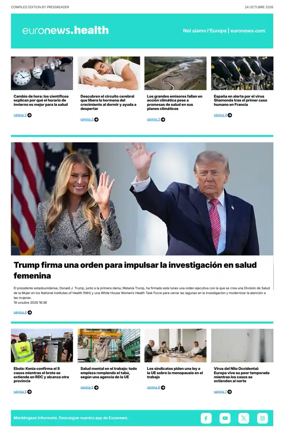Cover of Euronews Health (Spanish) Compiled Edition