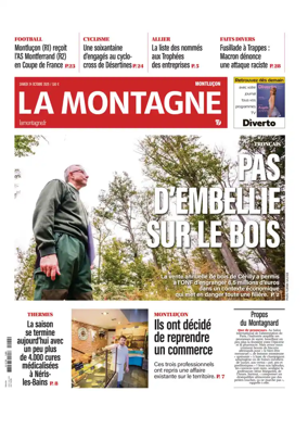 Cover of La Montagne (Montlucon)