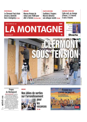 Cover of La Montagne (Riom)
