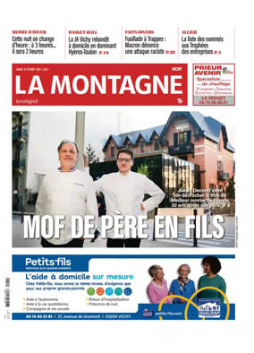 Cover of La Montagne (Vichy)