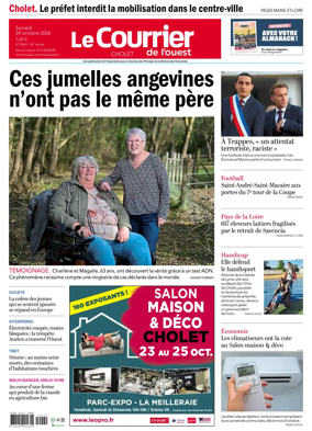 Cover of Le Courrier de l’Ouest (Cholet)