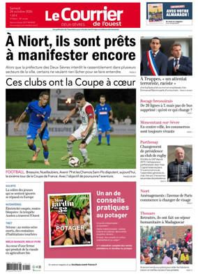 Cover of Le Courrier de l’Ouest (Deux-Sevres)