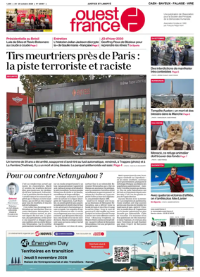 Cover of Ouest France (Caen - Bayeux - Falaise - Vire)