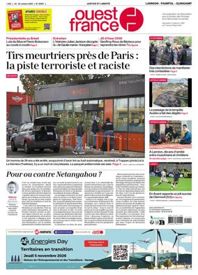 Cover of Ouest-France (Lannion / Paimpol / Guingamp)