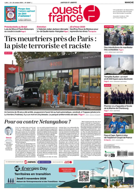 Cover of Ouest France (Manche)