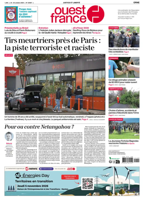 Cover of Ouest France (Orne)