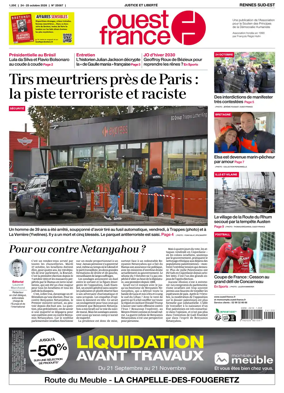 Cover of Ouest-France (Rennes Sud-Est)