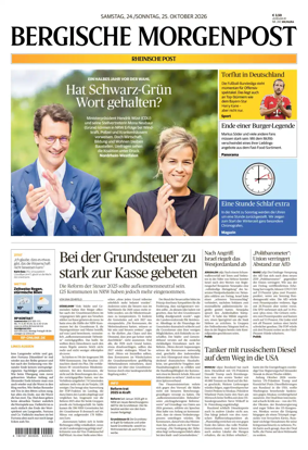 Cover of Bergische Morgenpost Wermelskirchen/Huckeswagen/Radevormwald