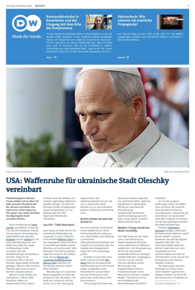 Cover of Deutsche Welle (German edition)