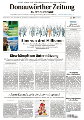 Cover of Donauwoerther Zeitung
