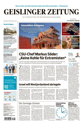 Cover of Geislinger Zeitung