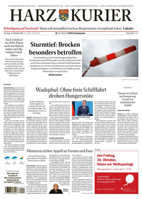 Cover of Harz Kurier