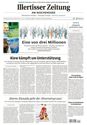 Cover of Illertisser Zeitung