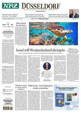 Cover of Neue Rhein Zeitung (Dusseldorf)