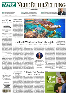 Cover of Neue Rhein Zeitung (Mulheim an der Ruhr)