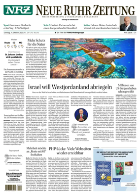 Cover of Neue Rhein Zeitung (Oberhausen)