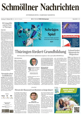 Cover of Ostthuringer Zeitung (Schmolln)