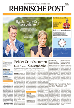 Cover of Rheinische Post Duisburg