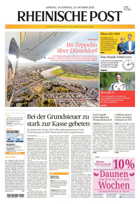 Cover of Rheinische Post – Dusseldorf Stadt