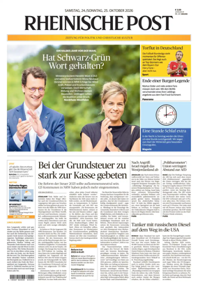 Cover of Rheinische Post - Wesel/Dinslaken