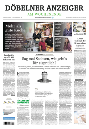 Cover of Sachsische Zeitung (Dobeln)