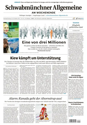 Cover of Schwabmunchner Allgemeine
