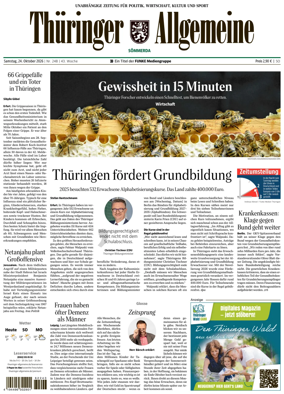 Cover of Thuringer Allgemeine (Sommerda)
