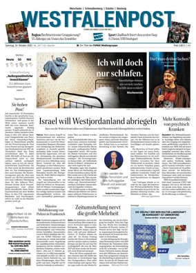 Cover of Westfalenpost (Meschede)