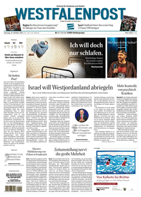 Cover of Westfalenpost (Wetter)