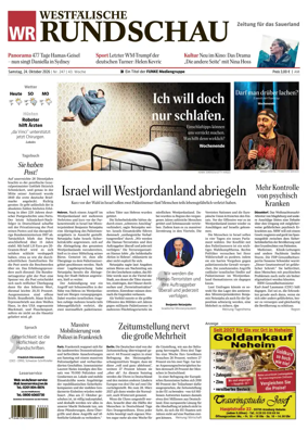 Cover of Westfalische Rundschau (Arnsberg)