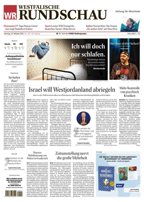 Cover of Westfalische Rundschau (Meschede)
