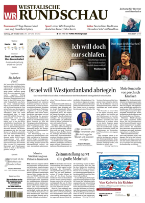 Cover of Westfalische Rundschau (Wetter)