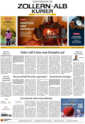 Cover of Zollern-Alb-Kurier (Balingen)
