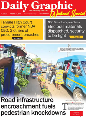 Cover of Daily Graphic