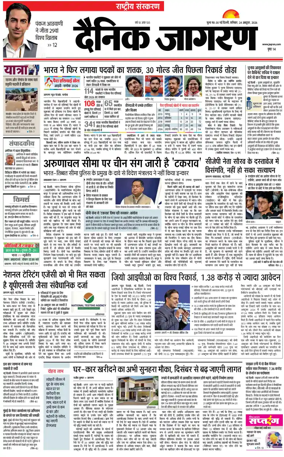 Cover of Dainik Jagran