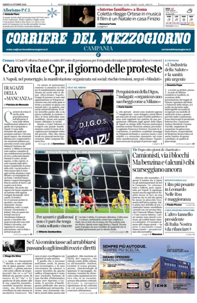 Cover of Corriere del Mezzogiorno (Campania)