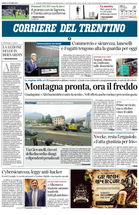 Cover of Corriere del Trentino