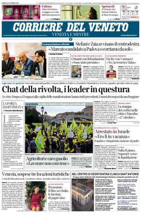 Cover of Corriere del Veneto (Venezia e Mestre)