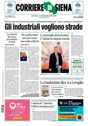 Cover of Corriere di Siena