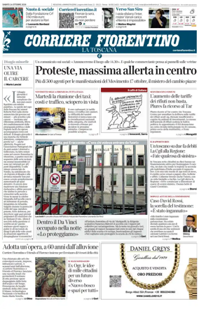 Cover of Corriere Fiorentino