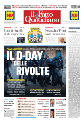 Cover of Il Fatto Quotidiano