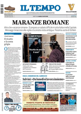 Cover of Il Tempo (Nazionale)